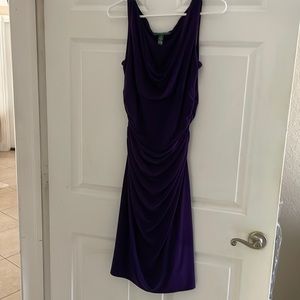 Lauren Ralph Lauren dress size 12 purple